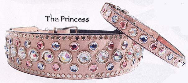 western Princess style dog collar
